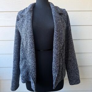 Banana Republic Jacket | Size L | Asymmetrical Zip Up | Soft